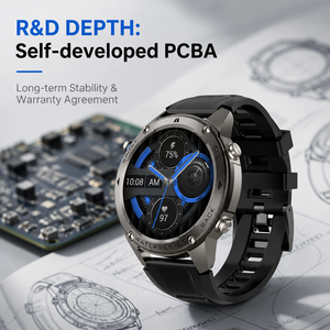 <span class=keywords><strong>Montre</strong></span> connectée sport GPS DM56 2026 étanche 5ATM, 170+ modes sportifs, batterie 400mAh, surveillance de l'oxygène sanguin et du sommeil, fonction boussole - Product Image 6