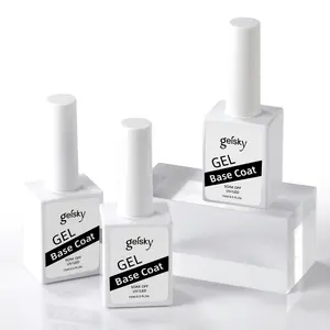 Gelsky Fabricante Baixo Preço Base Forte Gel Unhas 15ml Base Gel UV