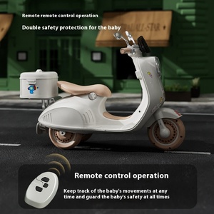 Directo DE FÁBRICA DE Mulan, motocicleta eléctrica de tres ruedas, coche de juguete para niños, Control remoto, batería de carga, plástico nuevo - Product Image 3