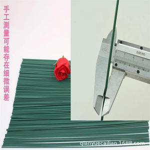 Herramientas de Floristería Ecológicas de Alta Calidad, Alambre Floral <span class=keywords><strong>Verde</strong></span>, Manualidades con Tallos de Flores, Manualidades para el Día del Padre, Día de la Madre, Pascua, Navidad - Product Image 2