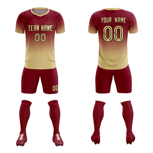 Maillot de football personnalisé en gros pour les clubs sportifs avec logo sur mesure, 100 % polyester - Product Image 2