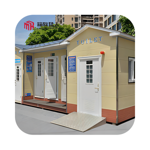 Ngoài trời đơn giản prefab di động Modular phòng tắm <span class=keywords><strong>cabin</strong></span> nhà vệ sinh di động với vòi hoa sen - Product Image 1