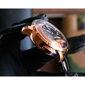 High-quality Top-tier Men's Wristwatch Sapphire Crystal Mirror Genuine Leather Strap <b>Automatic</b> Mechanical Waterproof Watch - Product Image 4
