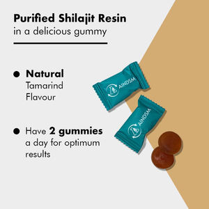 Gomitas Sin Azúcar con Alto Contenido de Shilajit, Ashwagandha y Cúrcuma para Adultos, Gomitas Himalaya Gold Strength Energy Muscle - Product Image 5