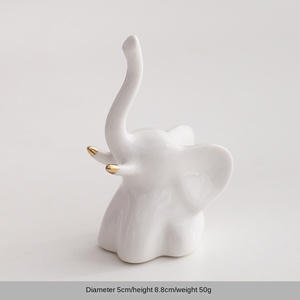 Statuetta di <span class=keywords><strong>Elefante</strong></span> in Ceramica Personalizzata, Artigianato in Porcellana Ecologico e Moderno, <span class=keywords><strong>Statua</strong></span> di <span class=keywords><strong>Elefante</strong></span> Natalizia per Decorazioni e Regali - Product Image 6