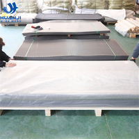 Plaque métallique perforée décorative en acier inoxydable 304/316L, résistante à la corrosion, à trous carrés, pour revêtements de bâtiments, marque HuanJi