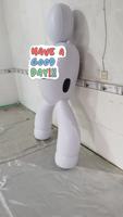 Mannequin de football gonflable en PVC personnalisé de 190 cm, en forme d'homme à 2 jambes, pour l'entraînement au football