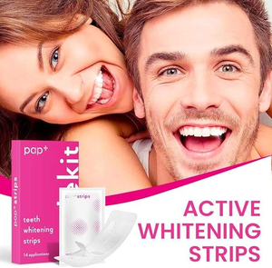 7/14 pièces Bandes blanchissantes pour les dents sans peroxyde, acceptant la personnalisation du logo - Product Image 4