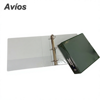 Carpeta Organizadora de Archivos con Logotipo Personalizado, 3 Anillas, Portapapeles, Planificador, Carpeta de Menú, Anillador