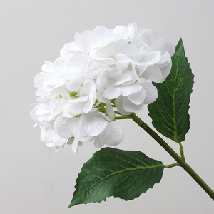Fiore Artificiale Rosa a Stelo Corto, Effetto Realistico, Ortensia Idratante <span class=keywords><strong>per</strong></span> Matrimoni, Uffici e Decorazioni Domestiche - Product Image 2