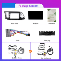 Radio para Auto Hyundai Elantra 16-18, 2Din Android, Autoradio, Estéreo, Reproductor de DVD, GPS, Navegación, Multimedia, Android Auto, Carplay