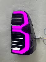 Feux arrière haut de gamme pour HILUX REVO ROCCO 2015 2016 2017 2018 2019 2020, avec lentille fumée LED et lumière ROUGE VERT BLEU