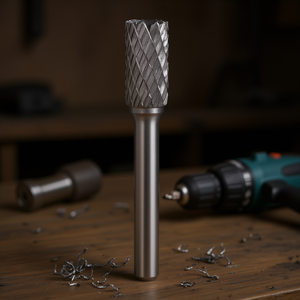 Cortador Rotatorio Fervi con Punta de Diamante de 6mm de Carburo de Tungsteno para Metal, Madera y Plástico - Product Image 3