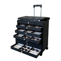 Étui de luxe pour lunettes de soleil en EVA, 120 pièces, valise pour montures optiques, étuis de présentation portables pour lunettes