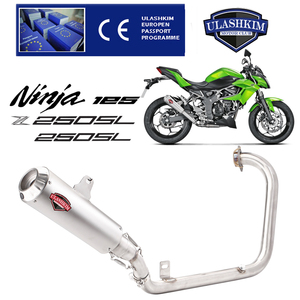 Xhaust-otociclo ULL, ystem o awawasaki inja 125 250SZZ125 Z250Sxxxhaust uffler scape - Product Image 2