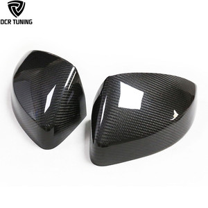 Per <span class=keywords><strong>Audi</strong></span> <span class=keywords><strong>A3</strong></span> S3 RS3: Calotte Specchietti in Fibra di Carbonio Secca, Guscio Sostitutivo per Specchietti Retrovisori in Vero Carbonio - Product Image 5