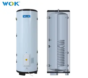 Wok được xây dựng trong 2 trong 1 dhw bể nước nóng nhà sưởi ấm lưu trữ đệm Tank 70L + 210L với cuộn dây sưởi ấm cho hệ thống bơm nhiệt