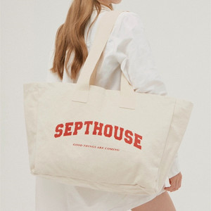 Eco Friendly extra Large Custom Logo Letter Pattern Reusable Canvas Shopping <b>Bag</b> with Customized Designs for Grocery & <b>Gym</b> Use - Product Image 2