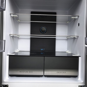 Fast 4 Door <b>Fridge</b> Stainless Steel Cross With Water Dispenser Air Cooled No Frost <b>Compressor</b> 632L Stainless Steel Body Silver Co - Product Image 2