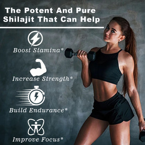 Gomitas de Shilajit del Himalaya OEM ODM que Promueven la Energía, el Rendimiento, la Concentración y el Enfoque con Resina de Asphaltum Punjabianum - Product Image 6