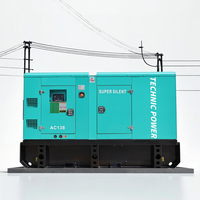Générateur diesel portable TECHNIC POWER TP-AJ70RE 50kw 220V/110V/230V 50HZ 60HZ Moteur de type silencieux AC DC Vitesse nominale 1500 tr/min