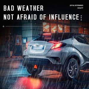 19LED <span class=keywords><strong>feu</strong></span> de signalisation de freinage <span class=keywords><strong>F1</strong></span> Triangle <span class=keywords><strong>Style</strong></span> Sport Car Troisième <span class=keywords><strong>feu</strong></span> de freinage arrière <span class=keywords><strong>Feu</strong></span> d'avertissement arrière universel 12V pour JDM BBA - Product Image 5