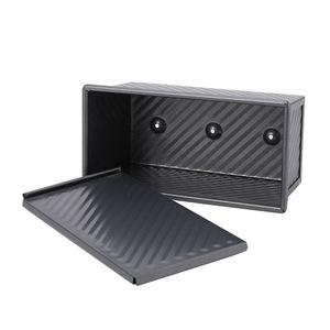 Portable Non Stick Bread Mold Rectangular With Lid For Home French Bread Baking Oven Safe Family Use - Product Image 1