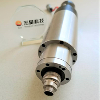 CNCルータースピンドルモーターOD125mm 5.5KW rpm24000bt30高トルク自動工具交換