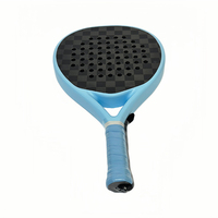 Raquette de padel en fibre de carbone 3K OEM personnalisée, puissance et contrôle extrêmes, avec noyau anti-vibration pour joueurs avancés