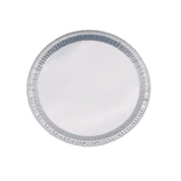 YB92 12 pouces jetables papier d'aluminium casseroles de cuisson four et micro-ondes de qualité alimentaire pour une utilisation en fête-pour l'emballage de plateau à pizza