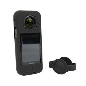 Paquete de Cámara Insta <span class=keywords><strong>360</strong></span> <span class=keywords><strong>One</strong></span> X3, Funda Protectora de Silicona, Protector de Lente, Accesorios para Insta360 X3 - Product Image 3