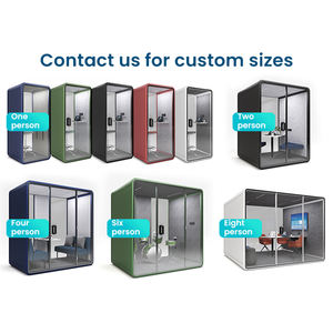 Fourniture professionnelle <span class=keywords><strong>Bureau</strong></span> Réunion Pod Insonorisé Intérieur <span class=keywords><strong>Cabine</strong></span> <span class=keywords><strong>Acoustique</strong></span> Modulaire Préfabriqué <span class=keywords><strong>Bureau</strong></span> Salle pour <span class=keywords><strong>Bureau</strong></span> Pod Confidentialité - Product Image 3