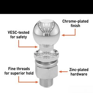 Boule d'attelage en acier forgé de 2 pouces 10K Lbs Boule de <span class=keywords><strong>remorquage</strong></span> à usage intensif pour camion/SUV/UTV - Product Image 5