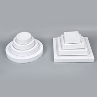 Matériau épais monté en surface 35mm de haut plafond LED moderne étanche IP33 Commercial ménage salon aluminium