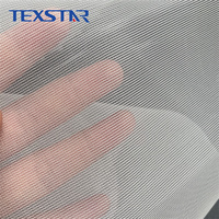 Tissu en polyester pour moustiquaire, maille anti-insectes ondulée, pour moustiquaire de fenêtre, sac de lavage anti-déchirure