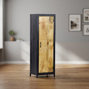 Armario de Dormitorio Moderno y Ecológico de Madera de Mango y Hierro, Mueble Duradero para el Hogar, la Escuela, la Villa y el Hotel - Product Image 2