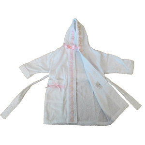 Capa tejida rosa para recién nacido - Product Image 3