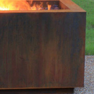 <span class=keywords><strong>24</strong></span> pulgadas cuadrados de jardín al aire libre de madera ardiente fogata patio pozo de fuego - Product Image 5