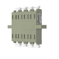 Aksesoris Adaptor Konektor Quad FTTH 4 Core LC UPC MM OM3 OM4 SM 9/125 Fiber Optik
