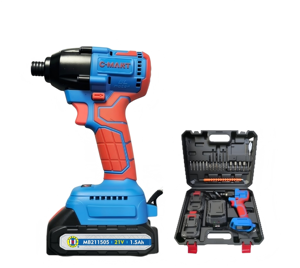 Venta al por mayor del fabricante: Taladro inalámbrico mini de impacto sin escobillas 2026 de 21V con 60N.m de torque, mandril de 13mm y batería incluida - Product Image 1