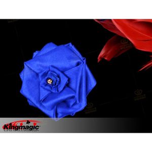 G0456 Foulard en soie transformé en roses (Rouge)(Jaune)(Bleu) Accessoires de magie de scène King Magic Foulard en soie Magie de scène Vente en gros - Product Image 4