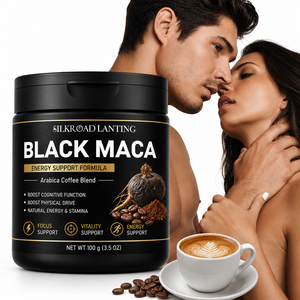 Café Instantáneo con Sabor Natural a Maca Negra, Mezcla de Café Arábica, Bebida Energética en Polvo - Product Image 1