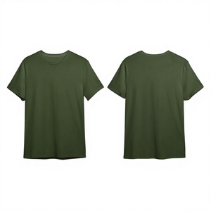 Camiseta de Punto con Logotipo Personalizado de Alta Calidad, Ecológica, Suave, Mezcla de Poliéster/Algodón Blanco, Suministro al por Mayor - Product Image 1