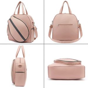 Durable Easy Carrier <b>Tote</b> Sport Shoulder Tennis Racket Bag Wholesale <b>Nylon</b> 30-40L Pink - Product Image 6
