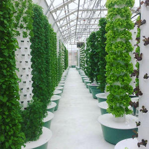 Invernaderos agrícolas Cultivo vertical Aeroponía Cultivo hidropónico para sistema con bomba 6/8/10 capas 100L Tanque de agua - Product Image 6