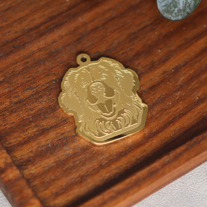 Qiandis <span class=keywords><strong>Terre</strong></span>-<span class=keywords><strong>Neuve</strong></span> Chien Animal Collier Pour Dames Et Filles Comme Un Pet PenantDIY Accessoire - Product Image 3