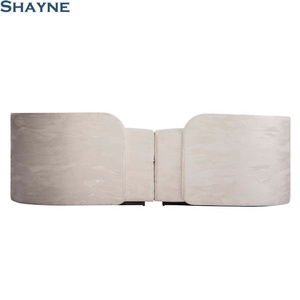 Colecciones 202603 NC Exhibitor OEM para Marcas SHAYNE FURNITURE, Mueble Modular de Sala de Estar de 2 Secciones KT-HE-2078-125LF RF de Lujo - Product Image 3