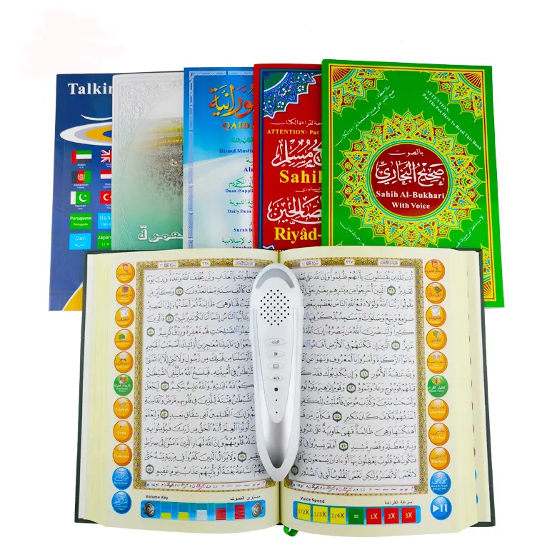 Koran Pashto Vertaling Mp3 Speler + Koran Lezen Pen Heilige Koran Pen Reader