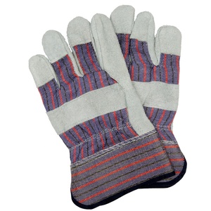 Guantes de trabajo de cuero para hombre, talla grande - Product Image 4