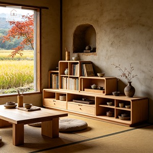XINGRUO Meubles de bibliothèque classiques modernes sur mesure, bibliothèque arquée blanc crème, ensemble de meubles de bibliothèque de luxe personnalisés - Product Image 2